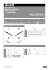 Toyota Accessories PV382-0A010 Manual De Instalación