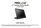 Proline PL-DPF 1007B Manual Del Usuario