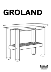 IKEA GROLAND Manual De Instrucciones