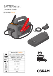 Osram BATTERYstart 700 PRO Manual De Instrucciones