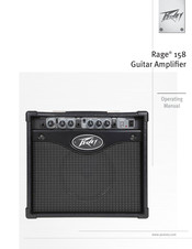 Peavey Rage 158 Guia De Inicio Rapido