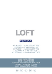 Fermax LOFT VDS 2 Guía Inicio Rápida