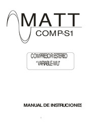 MATT COMP-S1 Manual De Instrucciones