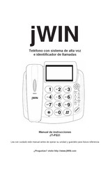 jWIN JT-P531 Manual De Instrucciones