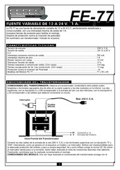 Cebek FE-77 Manual De Instrucciones