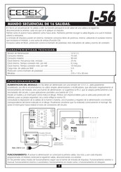 Cebek I-56 Guia De Inicio Rapido