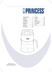 Princess 202010 Manual De Instrucciones