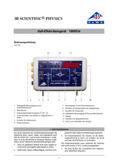 3B SCIENTIFIC PHYSICS 1009934 Instrucciones De Uso