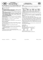 Emerson ALCO Controls FSE-0 Serie Instrucciones De Funcionamiento