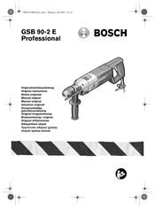 Bosch GSB 90-2 E Professional Manual Original