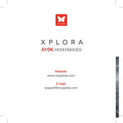 XPLORA A10K Manual De Instrucciones