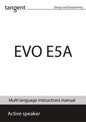 Tangent EVO E5A Manual Del Usuario