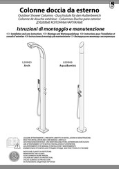 Bossini AquaBambu L00866 Instrucciones De Montaje Y De Mantenimiento