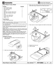 Gm 19172892 Instrucciones De Montaje