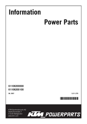 KTM Power Parts 61108200100 Instrucciones De Montaje