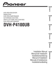 Pioneer DVH-P4100UB Manual De Instrucciones