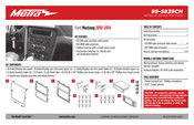 Metra 99-5839CH Instrucciones De Instalación