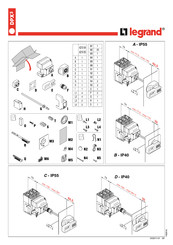 LEGRAND DPX3 160 Instrucciones De Montaje