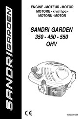 Sandri Garden 350 OHV Manual Del Usuario