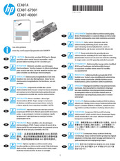 HP CC487-40001 Manual Del Usuario