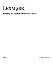 Lexmark 9500 Serie Puesta En Marcha