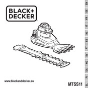 Black and Decker MTSS11 Manual De Instrucciones