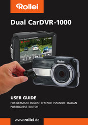 Rollei Dual CarDVR-1000 Manual Del Usuario