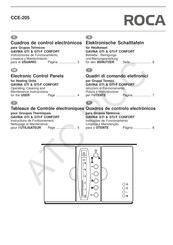 Roca CCE-205 Instrucciones De Funcionamiento, Limpieza Y Mantenimiento