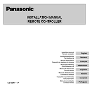 Panasonic CZ-02RT11P Manual De Instalación