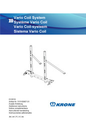 Krone Vario Coil Instrucciones Adicionales