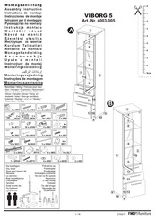 FMD Furniture VIBORG 5 Instrucciones De Montaje