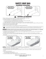 Hart SAFETY GRIP RAIL Instrucciones De Instalación