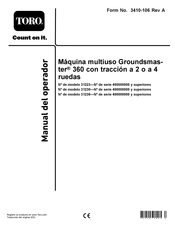 Toro 31223 Manual Del Operador