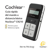 Cochlear Nucleus CR210 Guía Rápida