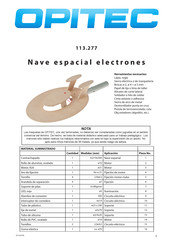 Opitec 113.277 Instrucciones De Montaje