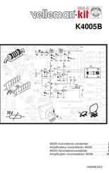 Velleman-Kit K4005B Manual Del Usuario