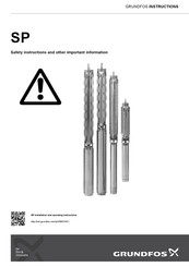 Grundfos SP Serie Manual Del Usuario