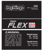 Peg-Perego Viaggio FLEX 120 Manual De Instrucciones