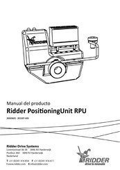 Ridder PositioningUnit RPU Manual Del Producto