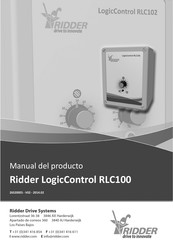 Ridder Drive Systems LogicControl RLC101 Manual Del Producto