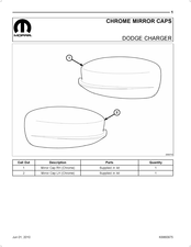 Mopar 82212307 Instrucciones De Montaje