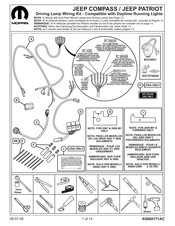 Mopar 82210715AF Instrucciones De Montaje