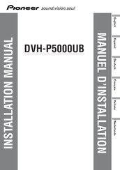 Pioneer DVH-P5000UB Manual De Instrucciones