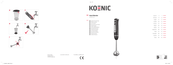 Koenic KHB 610 Manual De Instrucciones