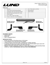 LUND I-20255 Manual De Instrucciones