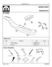 Mopar 77072306AD Instrucciones De Montaje