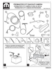 Mopar PROMASTER CITY 82214554AB Instrucciones De Montaje