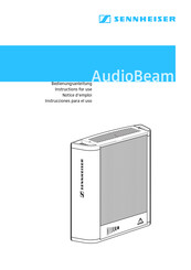 Sennheiser AudioBeam Instrucciones Para El Uso