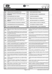 Hyundai 2W281ADE04 Instrucciones De Montaje