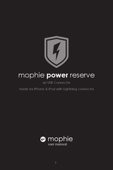 Mophie power reserve Manual De Instrucciones